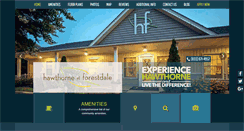 Desktop Screenshot of hawthorneatforestdale.com